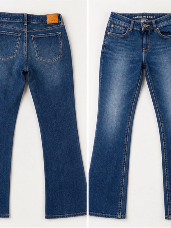 American Eagle Outfitters Denim - American Eagle Outfitters Women's Blue Boot-Cut Jeans